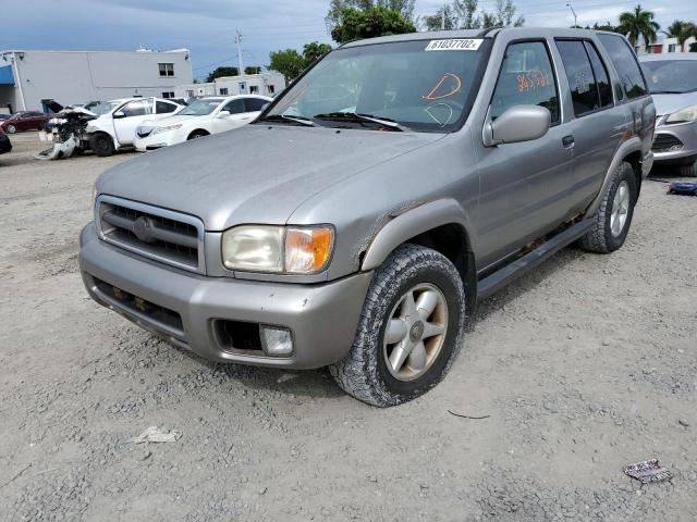 JN8AR07Y8XW373627 - 1999 NISSAN PATHFINDER SILVER photo 2