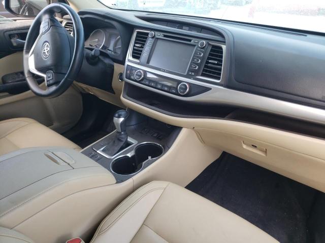 5TDJKRFH7FS137099 - 2015 TOYOTA HIGHLANDER მუქწითელი ფოტო 9