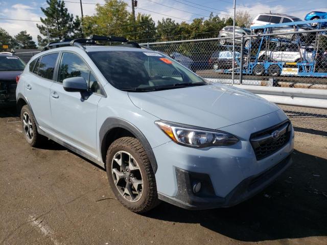 JF2GTACC9KH279326 - 2019 SUBARU CROSSTREK BLUE photo 1