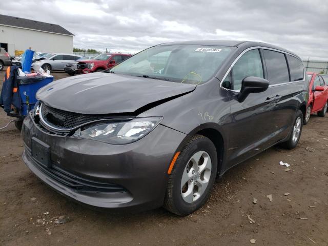 2C4RC1CG8HR577440 - 2017 CHRYSLER PACIFICA L GRAY photo 2