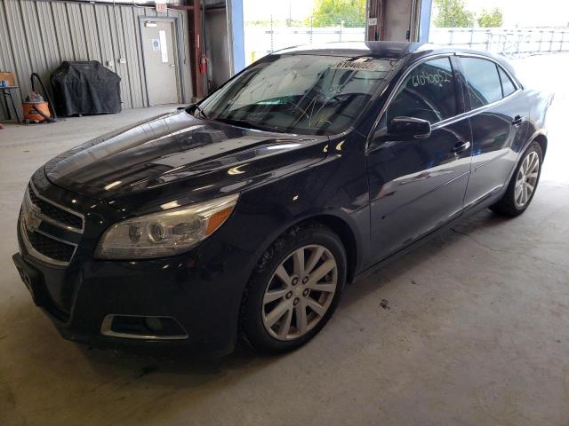 1G11G5SX4DF330632 - 2013 CHEVROLET MALIBU 3LT BLACK photo 2