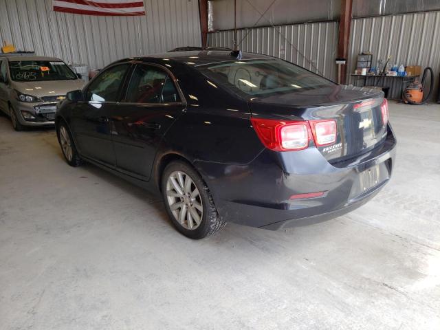 1G11G5SX4DF330632 - 2013 CHEVROLET MALIBU 3LT BLACK photo 3