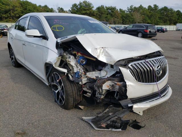 1G4G45G36GF272071 - 2016 BUICK LACROSSE S WHITE photo 1