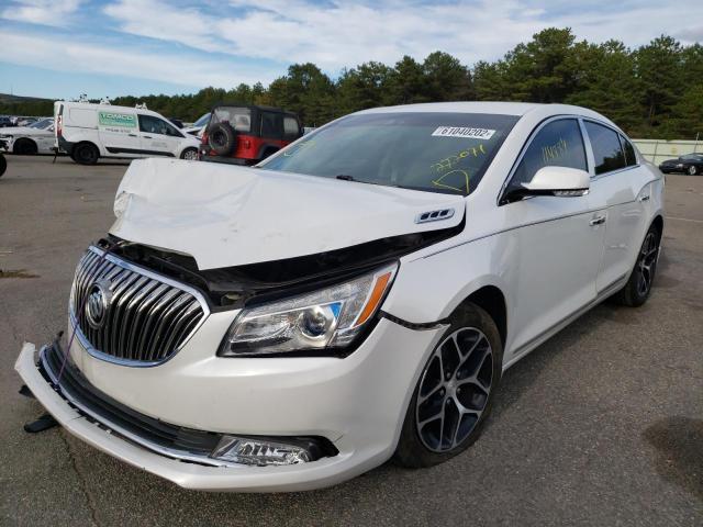 1G4G45G36GF272071 - 2016 BUICK LACROSSE S WHITE photo 2