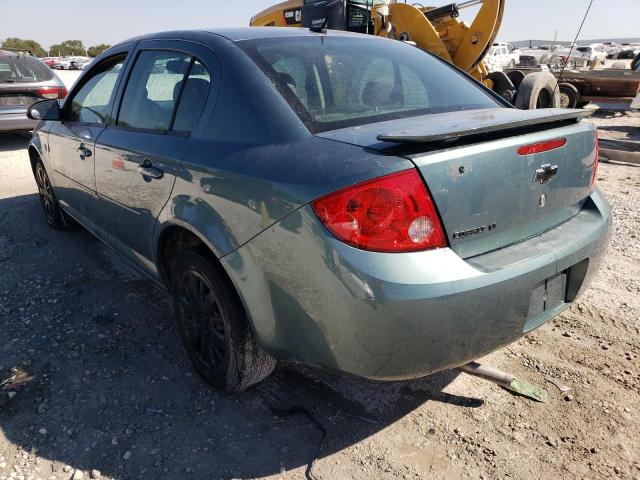 1G1AD5F57A7170768 - 2010 CHEVROLET COBALT 1LT TURQUOISE photo 3