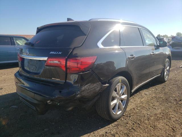 5FRYD4H86EB030488 - 2014 ACURA MDX ADVANC BLACK photo 4