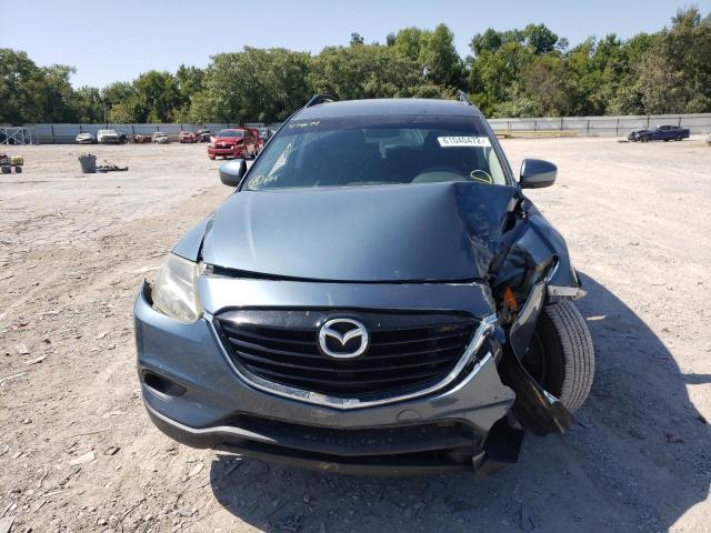 JM3TB2BA8E0434674 - 2014 MAZDA CX-9 SPORT BLUE photo 9