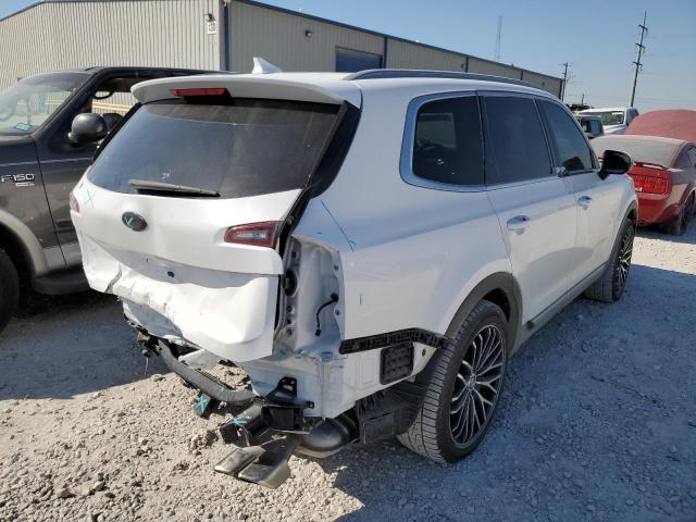 5XYP34HC7MG128974 - 2021 KIA TELLURIDE WHITE photo 4