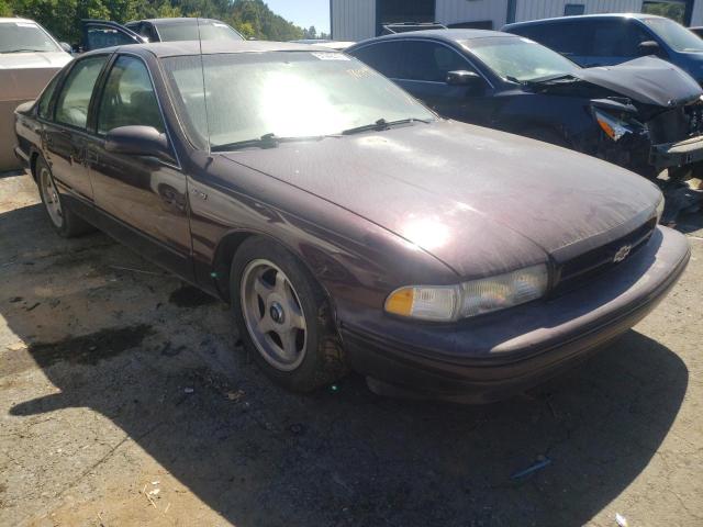 1G1BL52P5TR189499 - 1996 CHEVROLET CAPRICE / BURGUNDY photo 1