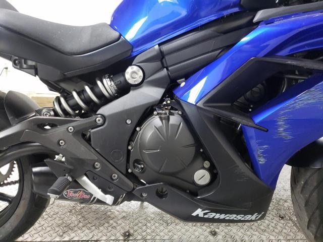 JKAEXEE16DDA11693 - 2013 KAWASAKI EX650 E BLUE photo 5