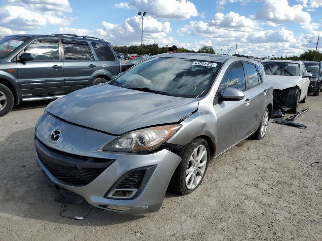 JM1BL1K52B1384228 - 2011 MAZDA 3 S SILVER photo 2