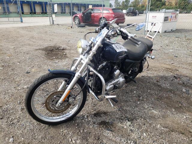 1HD1CT3118K443869 - 2008 HARLEY-DAVIDSON XL1200 C BLACK photo 2