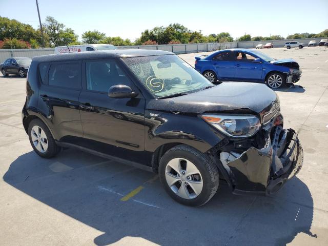 KNDJN2A27E7734635 - 2014 KIA SOUL BLACK photo 1