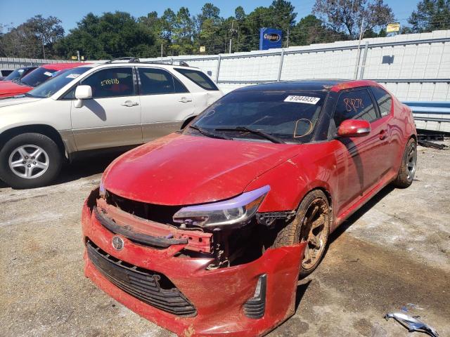JTKJF5C76FJ007748 - 2015 TOYOTA SCION TC Kırmızı fotoğraf 2