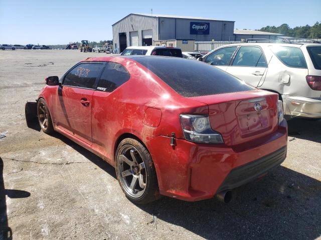 JTKJF5C76FJ007748 - 2015 TOYOTA SCION TC Kırmızı fotoğraf 3