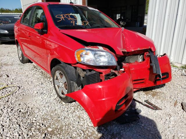 KL1TD56E79B601576 - 2009 CHEVROLET AVEO LS 红色 照片 1