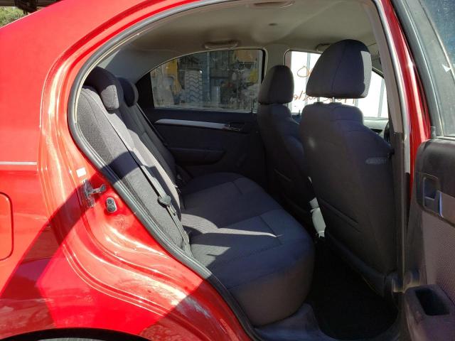 KL1TD56E79B601576 - 2009 CHEVROLET AVEO LS 红色 照片 6
