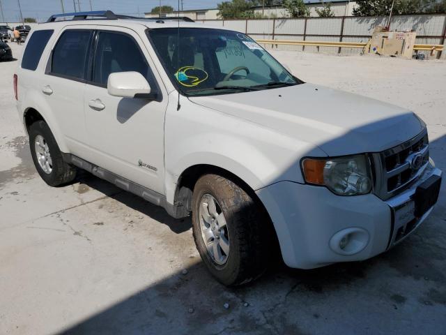 1FMCU49359KA81032 - 2009 FORD ESCAPE HYB WHITE photo 4