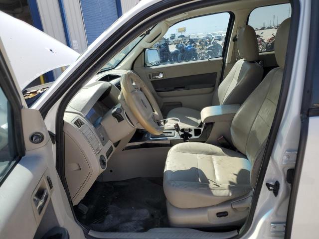 1FMCU49359KA81032 - 2009 FORD ESCAPE HYB WHITE photo 7