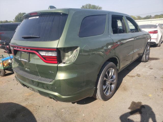 1C4SDJCT4LC118550 - 2020 DODGE DURANGO R/ GREEN photo 4