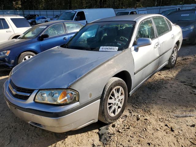 2G1WF52E559250662 - 2005 CHEVROLET IMPALA GRAY photo 2