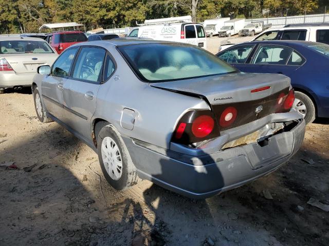 2G1WF52E559250662 - 2005 CHEVROLET IMPALA GRAY photo 3