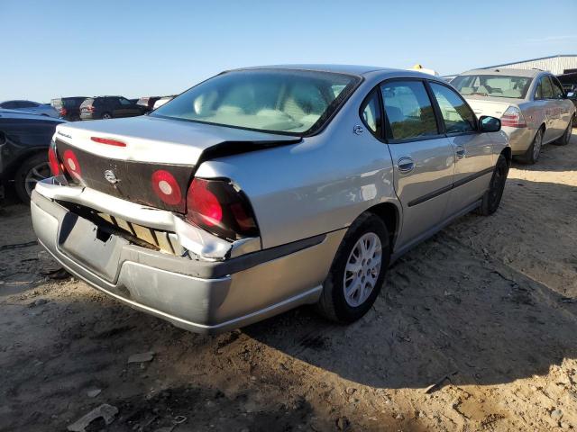 2G1WF52E559250662 - 2005 CHEVROLET IMPALA GRAY photo 4