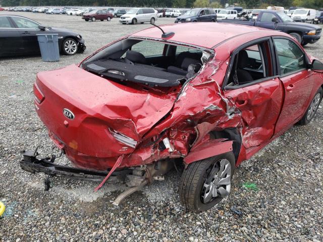 3KPA24AB1KE167676 - 2019 KIA RIO S RED photo 9