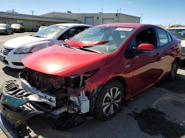 JTDKARFP8H3026208 - 2017 TOYOTA PRIUS PRIM 红色 照片 2