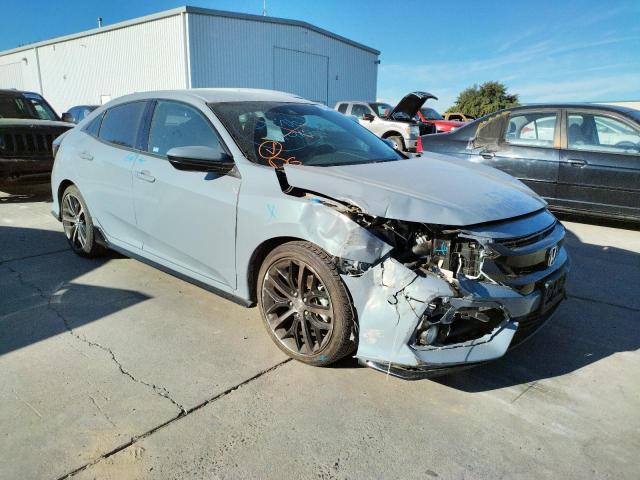 SHHFK7H41MU403446 - 2021 HONDA CIVIC SPOR BLUE photo 1