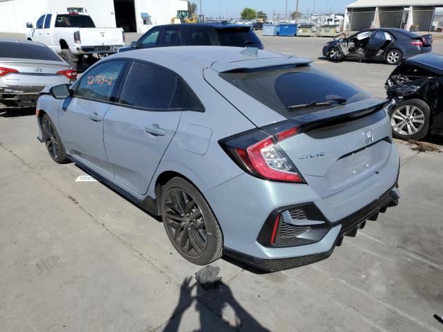 SHHFK7H41MU403446 - 2021 HONDA CIVIC SPOR BLUE photo 3