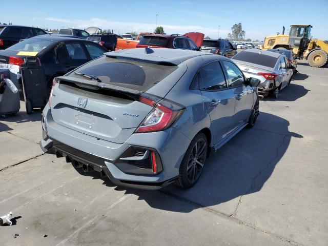 SHHFK7H41MU403446 - 2021 HONDA CIVIC SPOR BLUE photo 4