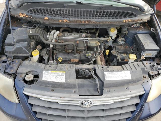 2C4GP54L05R530803 - 2005 CHRYSLER TOWN & COU BLUE photo 7