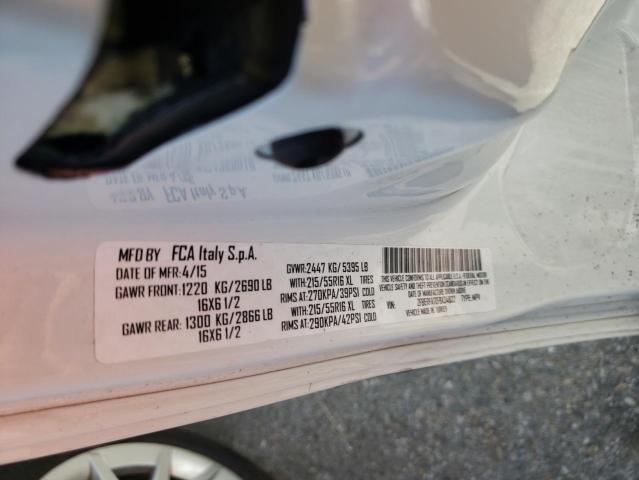 ZFBERFAT0F6A34832 - 2015 RAM PROMASTER 白色 照片 10