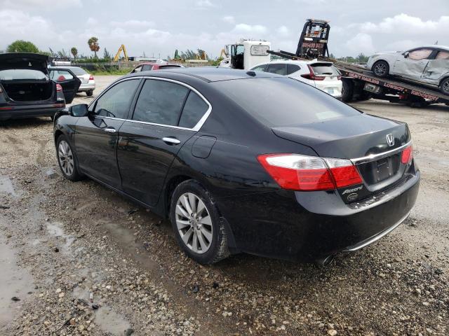 1HGCR3F80EA026974 - 2014 HONDA ACCORD EXL BLACK photo 3