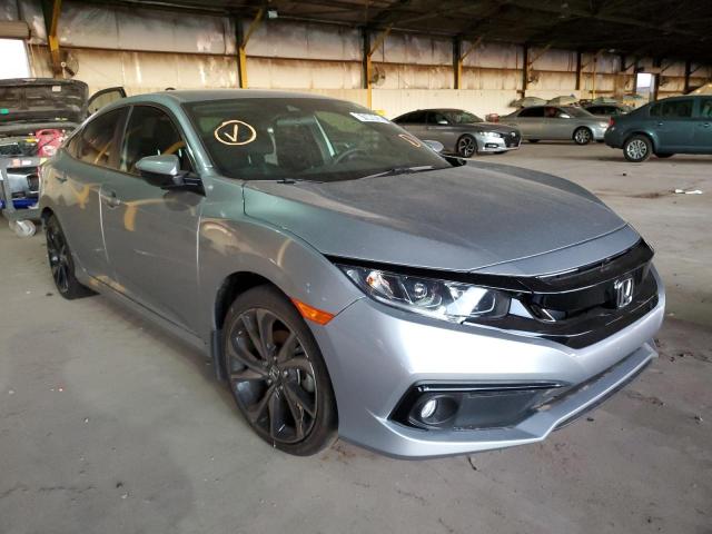 2HGFC2F80LH585044 - 2020 HONDA CIVIC SPOR SILVER photo 1