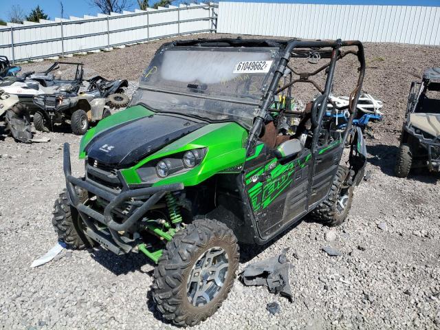 JKBRTCG16LB523360 - 2020 KAWASAKI KRT800 C GREEN photo 2