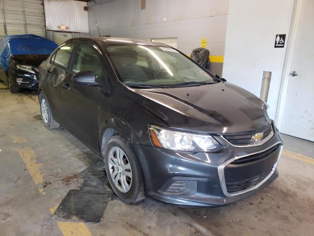 1G1JB5SH0H4142263 - 2017 CHEVROLET SONIC LS CHARCOAL photo 1