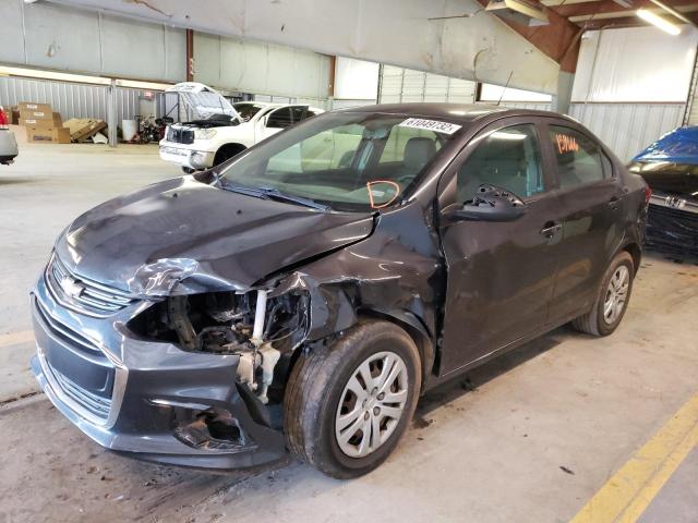 1G1JB5SH0H4142263 - 2017 CHEVROLET SONIC LS CHARCOAL photo 9