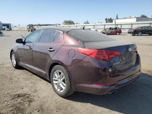 5XXGM4A72DG251645 - 2013 KIA OPTIMA HYB BURGUNDY photo 3