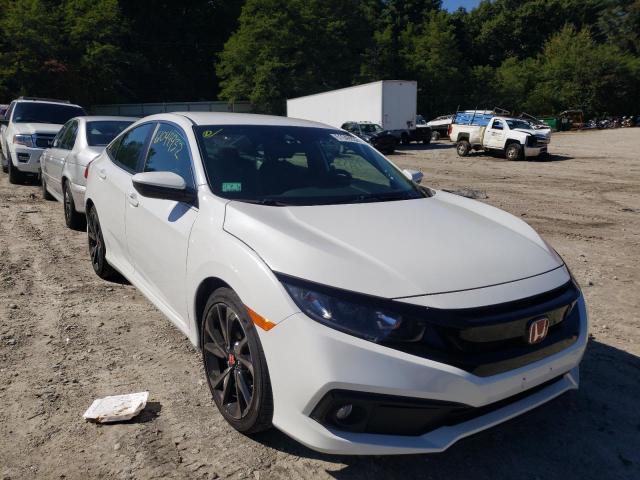 2HGFC2F87MH533573 - 2021 HONDA CIVIC SPOR WHITE photo 1