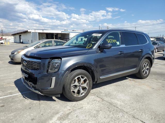 5XYP34HC5LG037006 - 2020 KIA TELLURIDE CHARCOAL photo 2