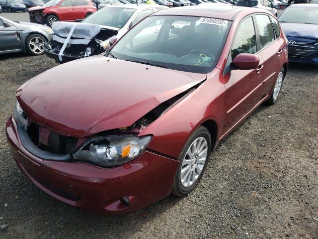 JF1GH6B62BH825804 - 2011 SUBARU IMPREZA 2. RED photo 2