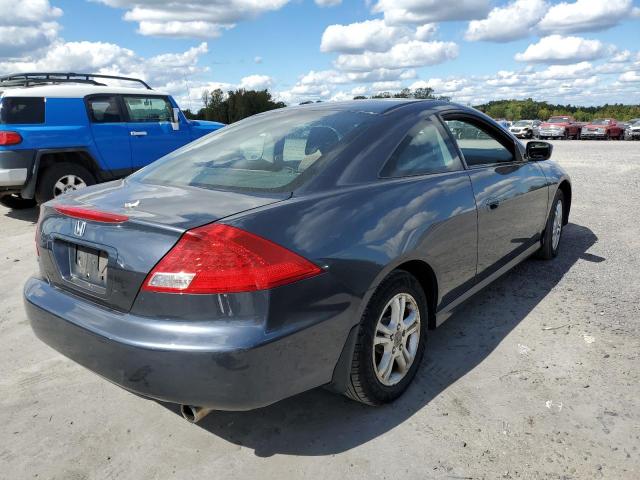 1HGCM72717A013530 - 2007 HONDA ACCORD EX GRAY photo 4