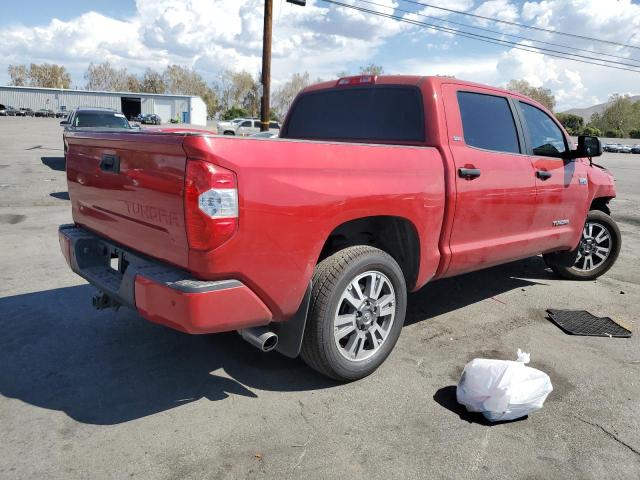 5TFEY5F11JX242770 - 2018 TOYOTA TUNDRA CRE RED photo 4