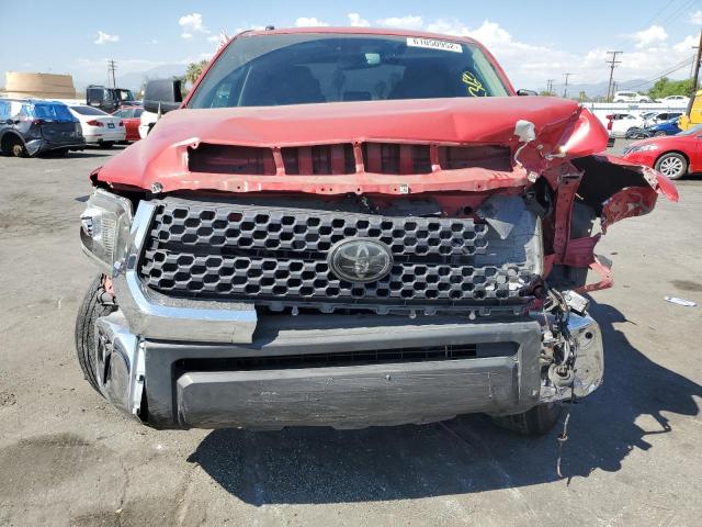 5TFEY5F11JX242770 - 2018 TOYOTA TUNDRA CRE RED photo 9