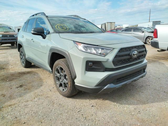 2T3S1RFV7MW222422 - 2021 TOYOTA RAV4 TRD O GRAY photo 1