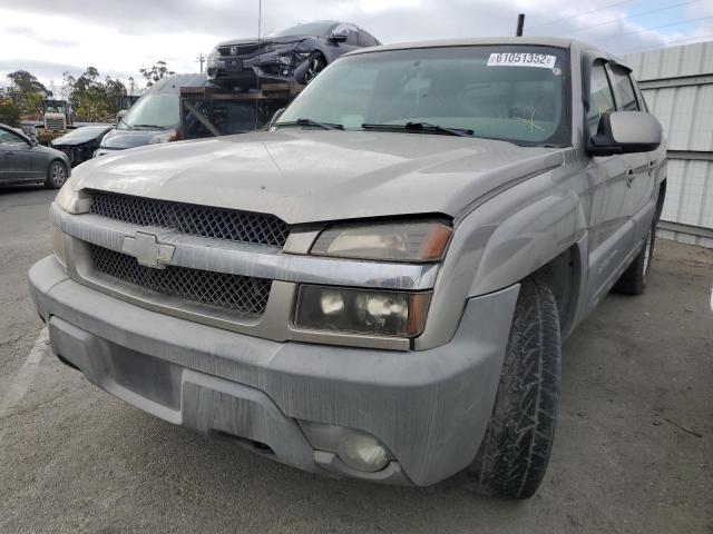 3GNEC13T42G134119 - 2002 CHEVROLET AVALANCHE BEIGE photo 2