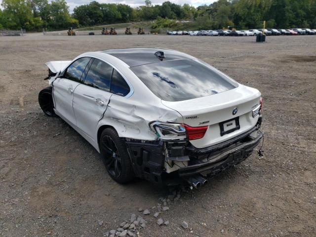 WBA4J3C54KBL06257 - 2019 BMW 430XI GRAN WHITE photo 3