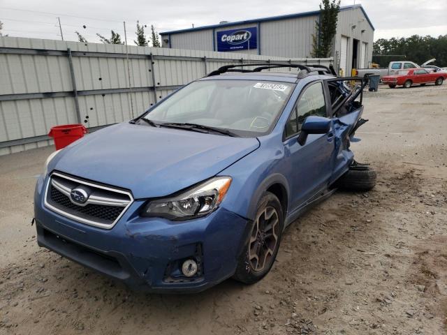 JF2GPABC3G8303813 - 2016 SUBARU CROSSTREK BLUE photo 2